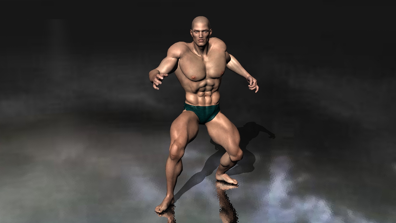 رجل قوي العضلات للايكلون VAM1t