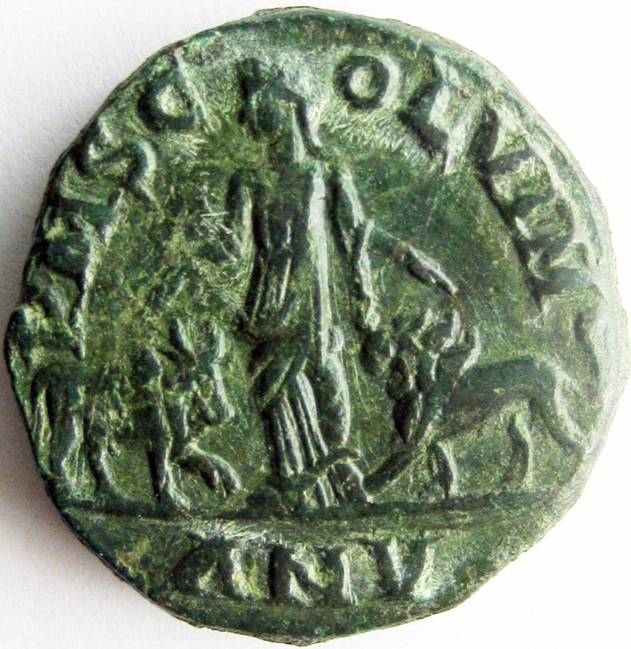 AE28 de Filipo I.  PMS C-OL VIM / AN V. Viminacium Image