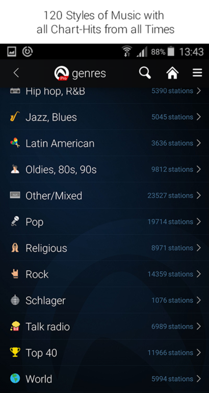 Audials Radio Pro v6.3.471.0 Image