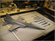 JAS 40A/B Tigershark, Monogram/Revell 1:48 scale IMG_7340