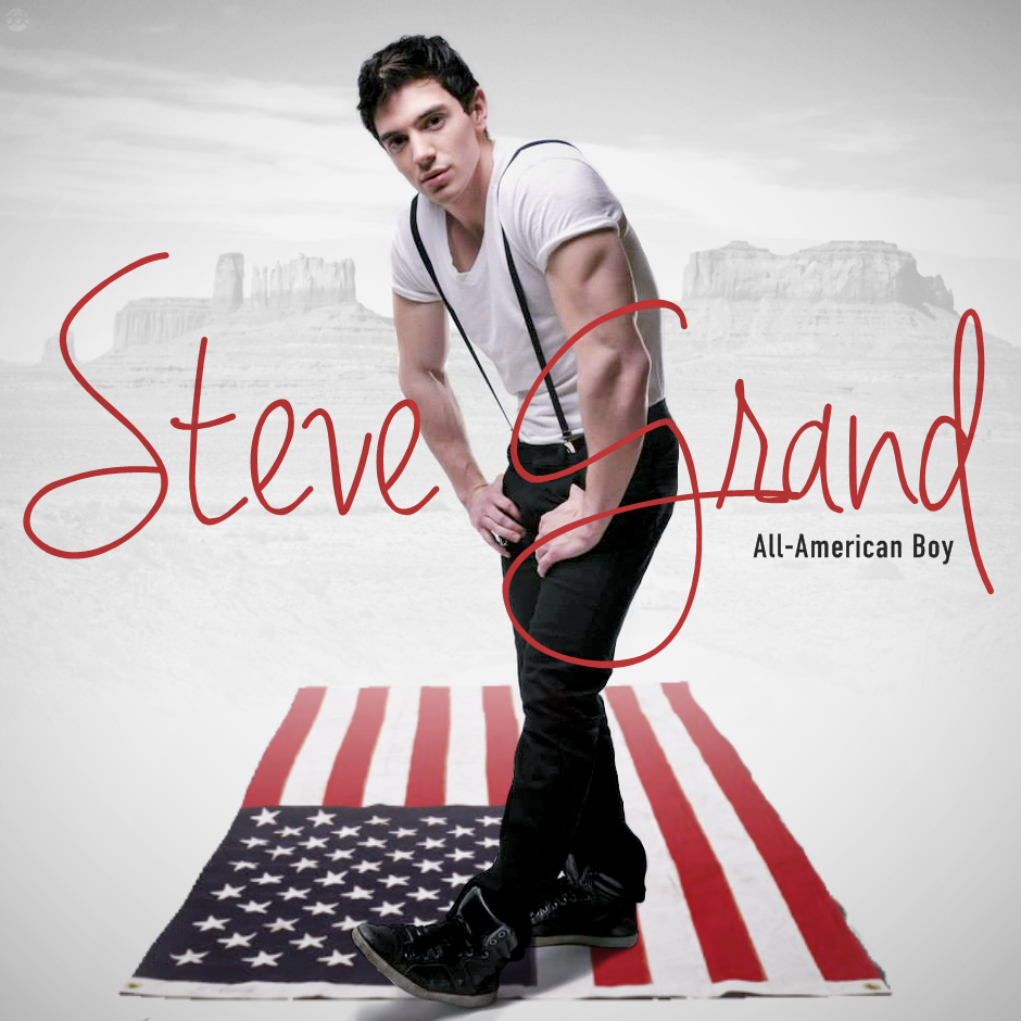 [SINGLE COVER] Steve Grand - All American Boy Steve_grand