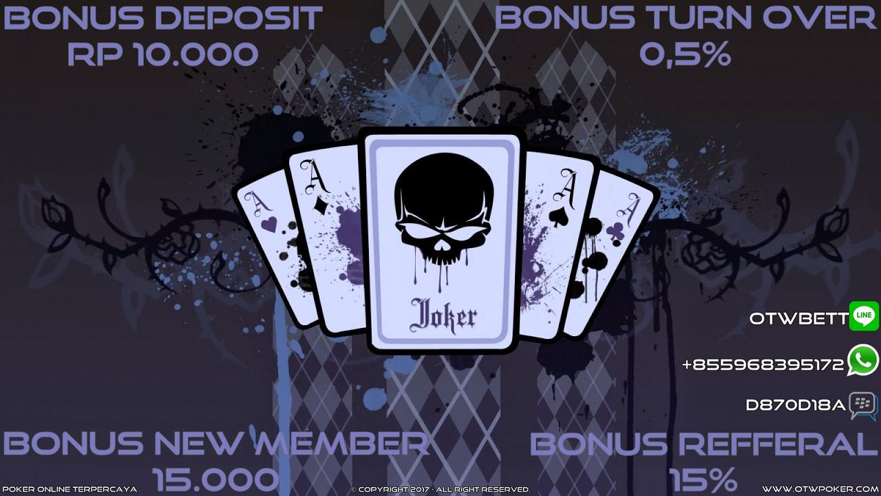 OTWPOKER: POKER ONLINE  AMAN DAN TERPERCAYA Image