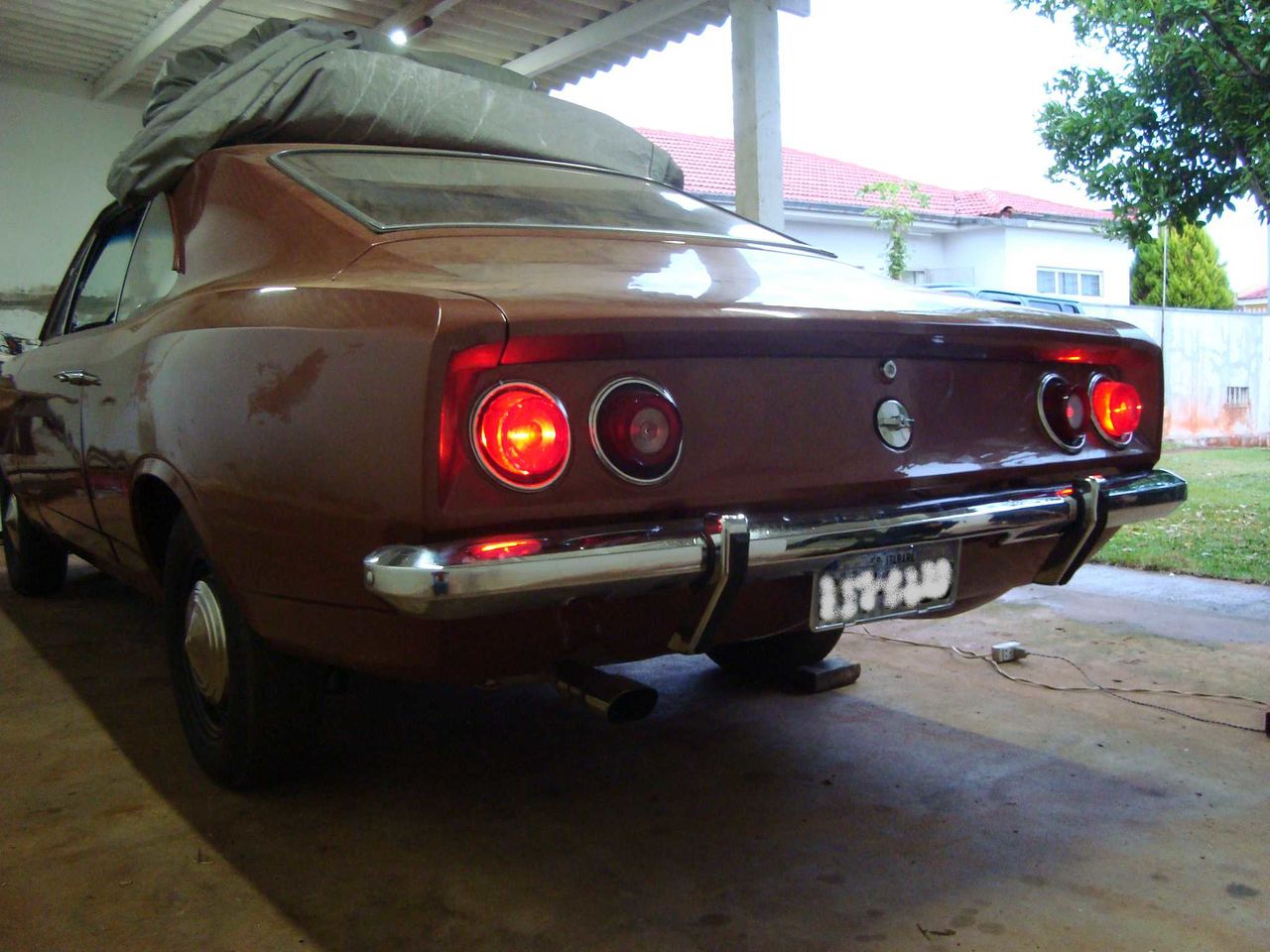 Restauração Opala 77 Coupe - Marron Monterrey - Original 00016