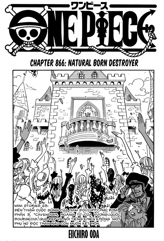 One Piece Chapter 866: Kẻ hủy diệt bẩm sinh Image