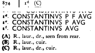 AE2 Constantino I. SOLI INVIC-TO COMITI. Ceca Tréveri. 874