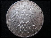 5 Mark. Alemania, Estado de Baviera. 1911. Munich IMG_1334