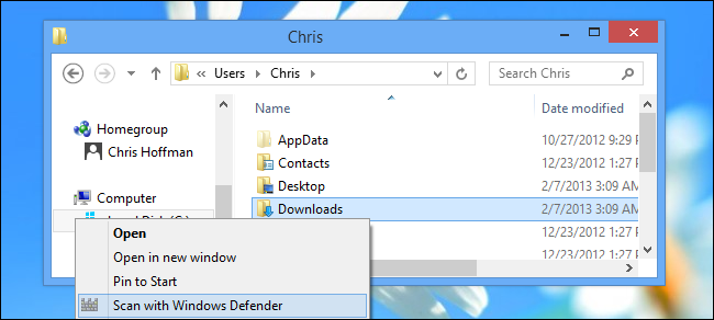 افزودن Scan with Windows Defender به منوی راست کلیک Scan%20with%20Windows%20Defender