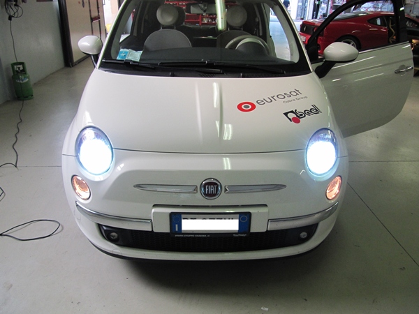 Fiat 500 kit xeno 500-xeno2