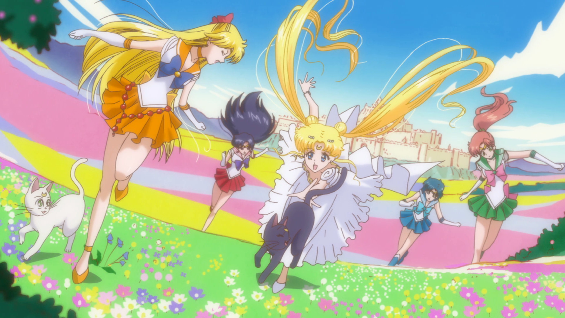 Nuestro amor por Sailor Moon ｡◕ ‿ ◕｡ Sailor_moon_crystal_act_9_princess_serenity_and_her_guardians_with_luna_and_artemis