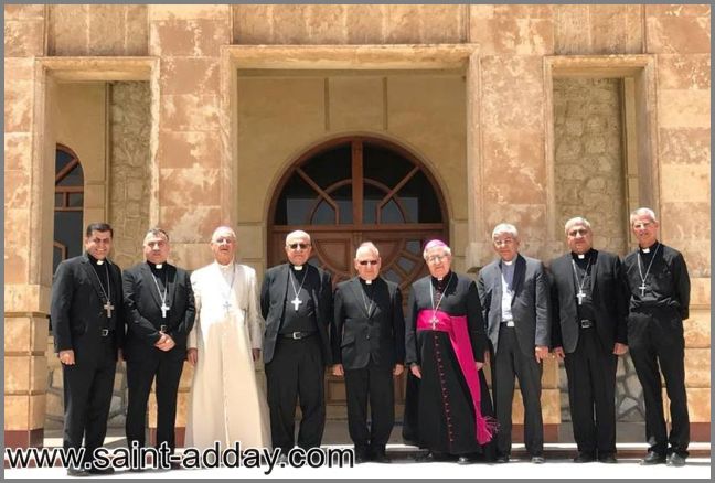 في اجتماعهم الدوري بعنكاوا... الاساقفة الكلدان يؤيدون تبني تسمية "المكون المسيحي" في هذه المرحلة الراهنة والحفاظ على التسميات القومية الخاصة 001