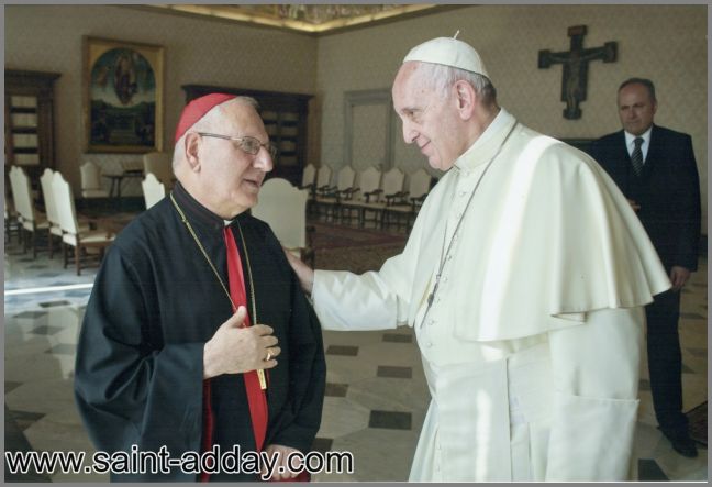 لقاء الاساقفة الكلدان بقداسة البابا فرنسيس في روما 006