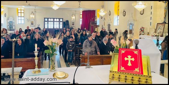 البطريرك ساكو يحتفل بالقداس في الرعية الكلدانية بدمشق ويقوم ببعض الزيارات الراعوية 011