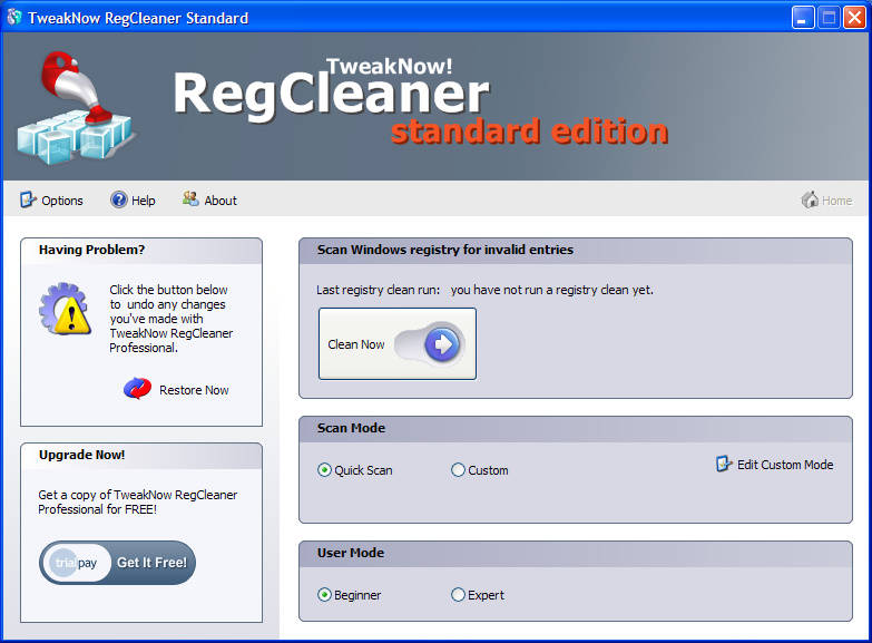 برنامج تصليح اخطاء الجهاز Error Repair Professional 4.1.0 يعمل بكفاءة عالية Regcleaner_thm