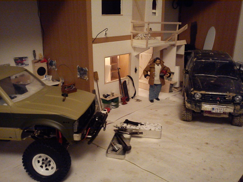 Tamiya81's Garage  Atelier_scale_hilux_et_pajero