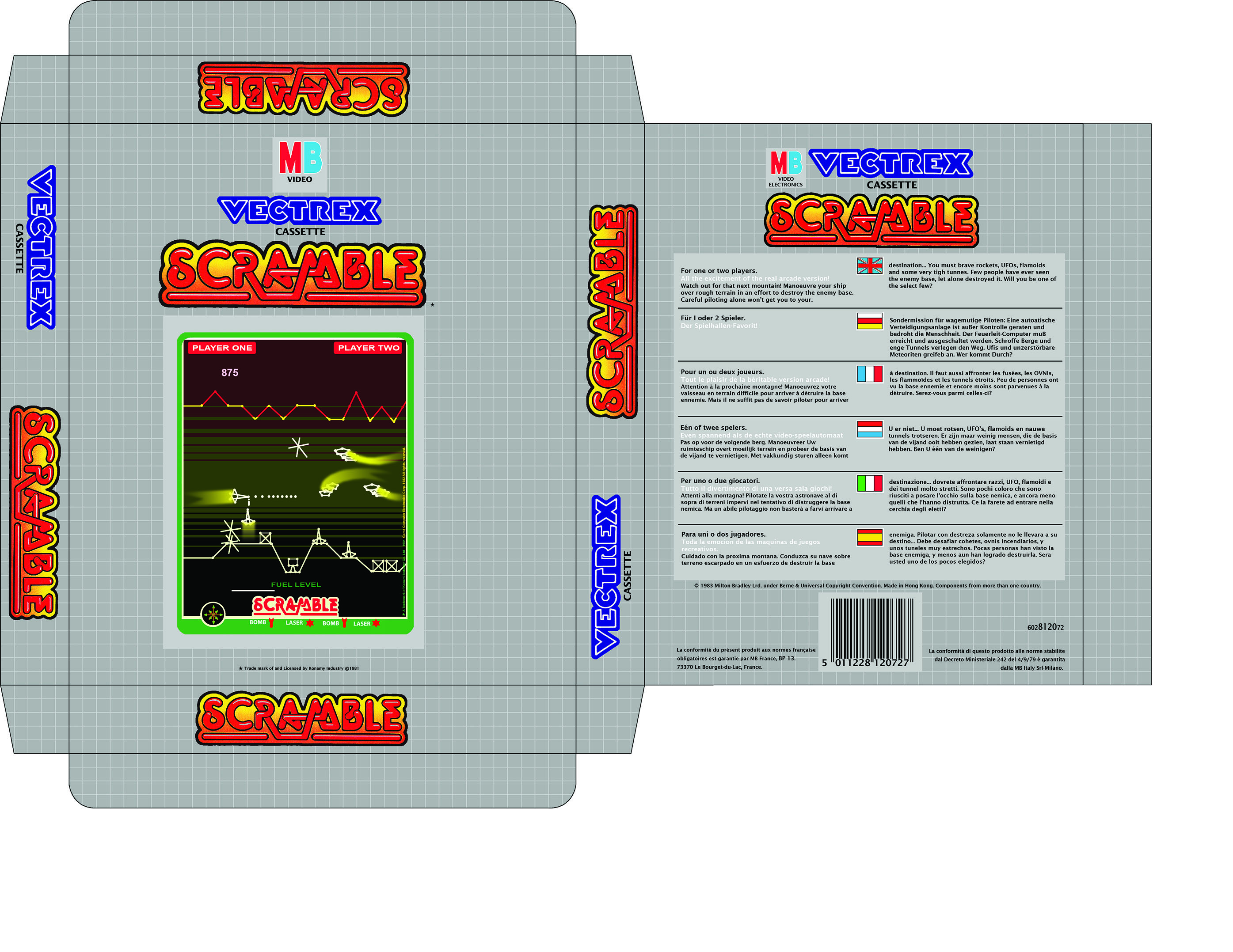 [RECH] Scan de boite vectrex ainsi que dimension Scramble2