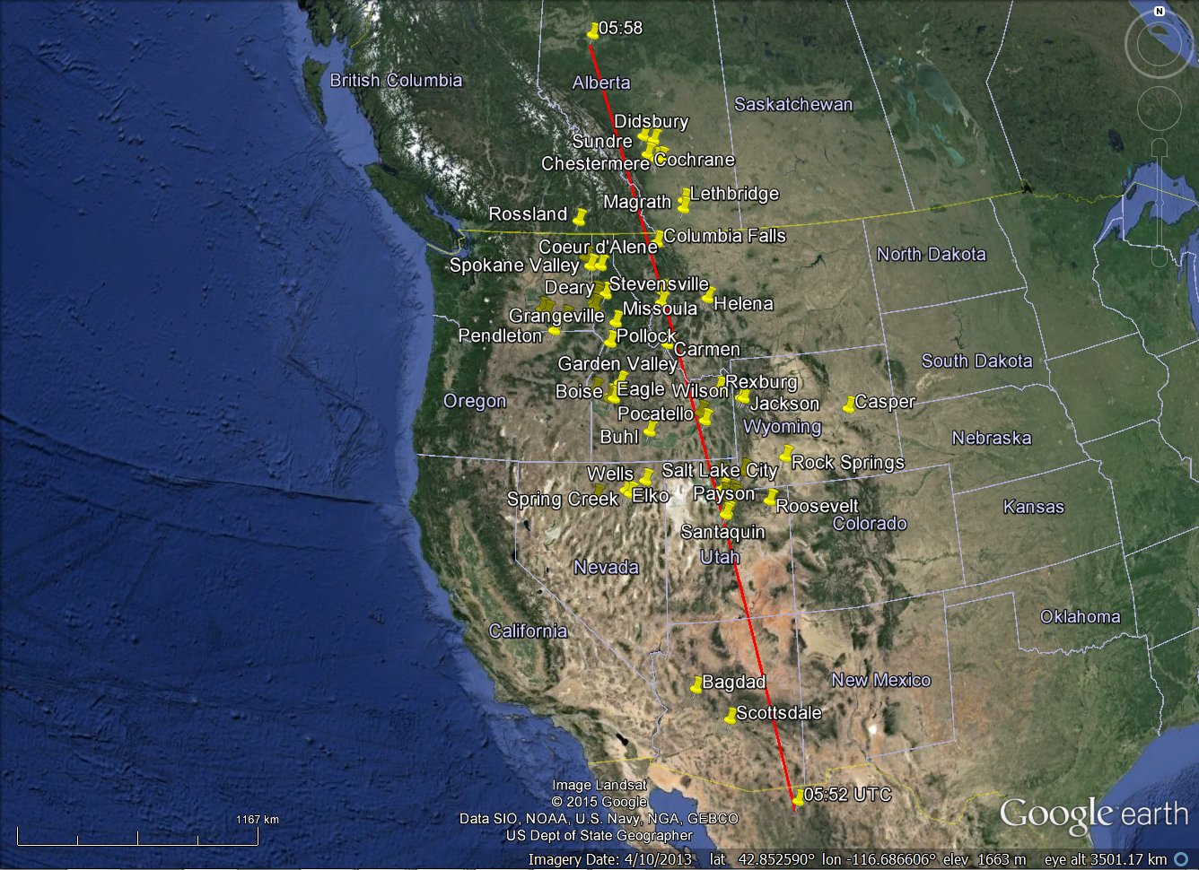 Des chutes observées aux Etats Unis 14088B_sightings