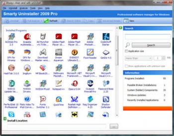 Portable Smarty Uninstaller 2009 Pro 2.5.1 4jm49g