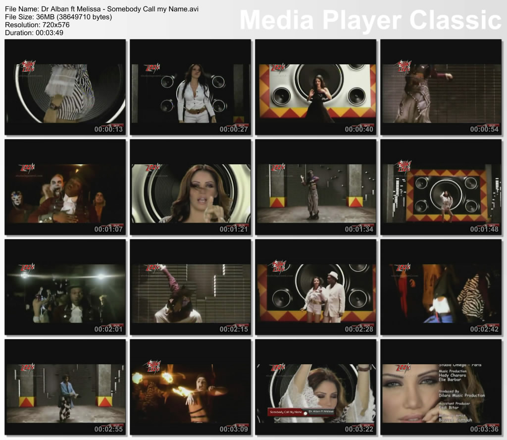 Dr Alban ft Melissa - Somebody Call my Name, Videoclip DVD Quality !! 1