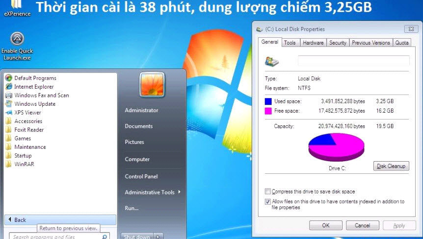   Window 7 Ultimate cho máy cấu hình yếu 512 MB - Mediafire     11111111