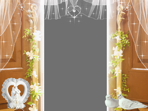 Wedding Photo Frame "Home of family life" Wed4
