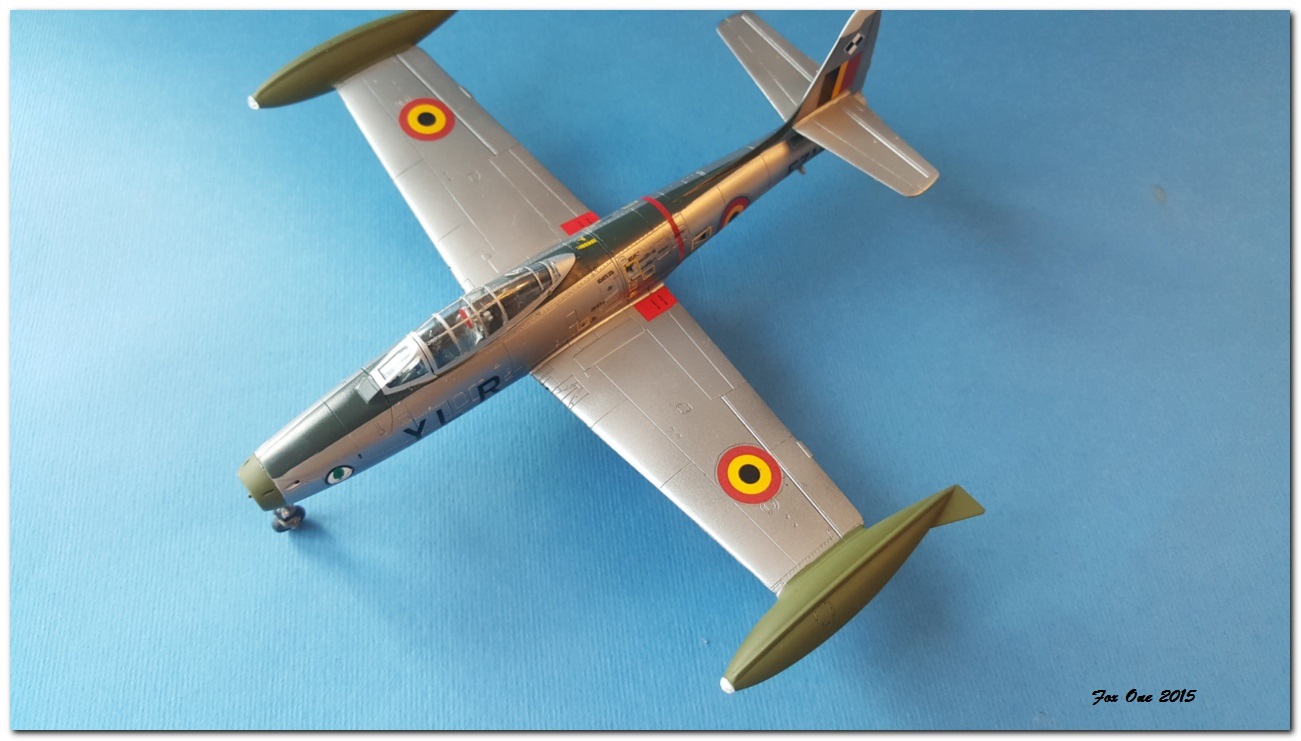 [Tamiya] F84G Thunderjet Belgian AF 3rd Sqn 2 Wing Florennes 1952-56 20151230_130858s