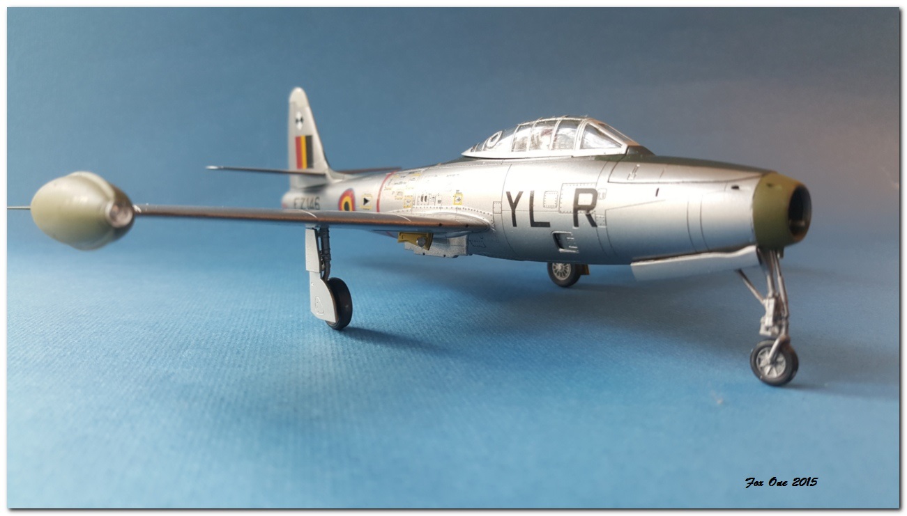 [Tamiya] F84G Thunderjet Belgian AF 3rd Sqn 2 Wing Florennes 1952-56 20151230_130911s