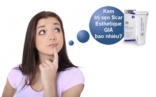 Giá niêm yết của kem trị sẹo Scar Esthetique là bao nhiêu? Thac-mac-ve-gia-kem-tri-seo