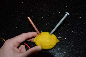 Experiment Fun - Lemon and Potato Battery Experiment Lemon-wet-cell-battery