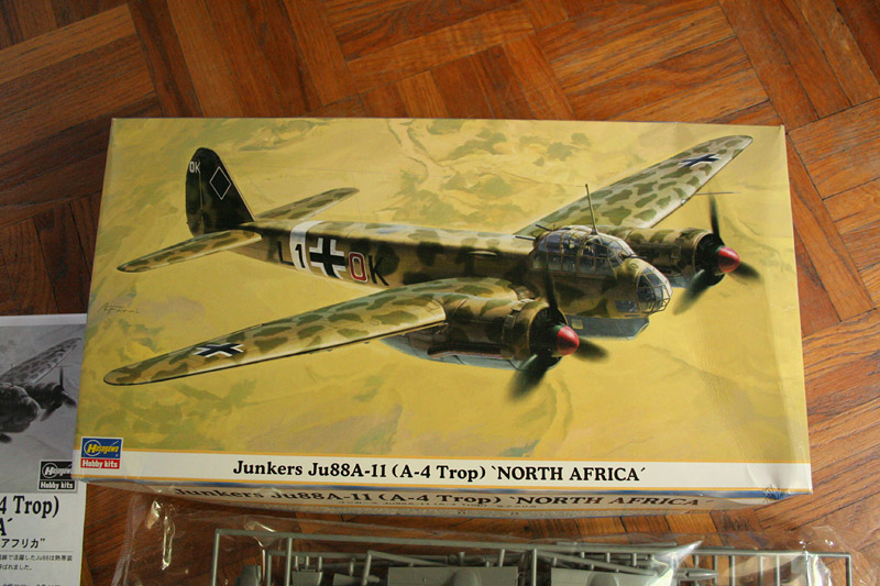 Junkers Ju88 A-11 (A-4 Trop) - [Hasegawa] 1/72 Ju-88-boxart