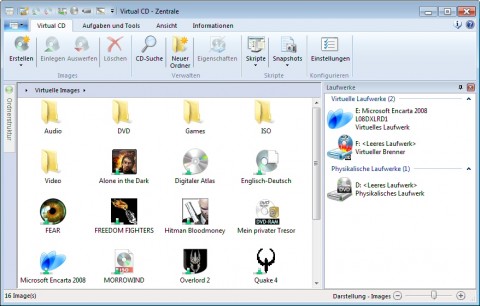 البرنامج العملاق لعمل الاسطوانات الوهميه Virtual CD 10.1.0.13 فى أخر أصدار + السريال ::  HH-Software_491_CD-Zentrale