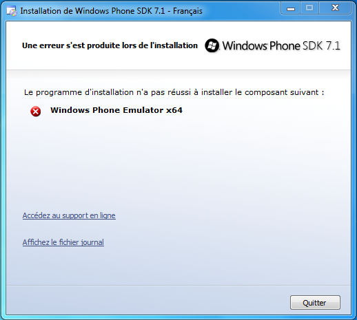 [INFO] Windows Phone Device Manager disponible ! - Page 22 Screenshot_error_emulator1