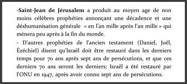 L'ORDRE DES JESUITES  ILLUMINES !    STAR WARS POUR LE REICH  Propheties