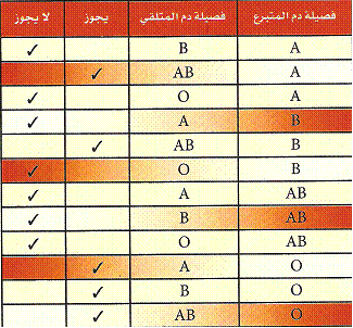 التبرع بالدم.. النصائح والإرشادات  Bloodgroups