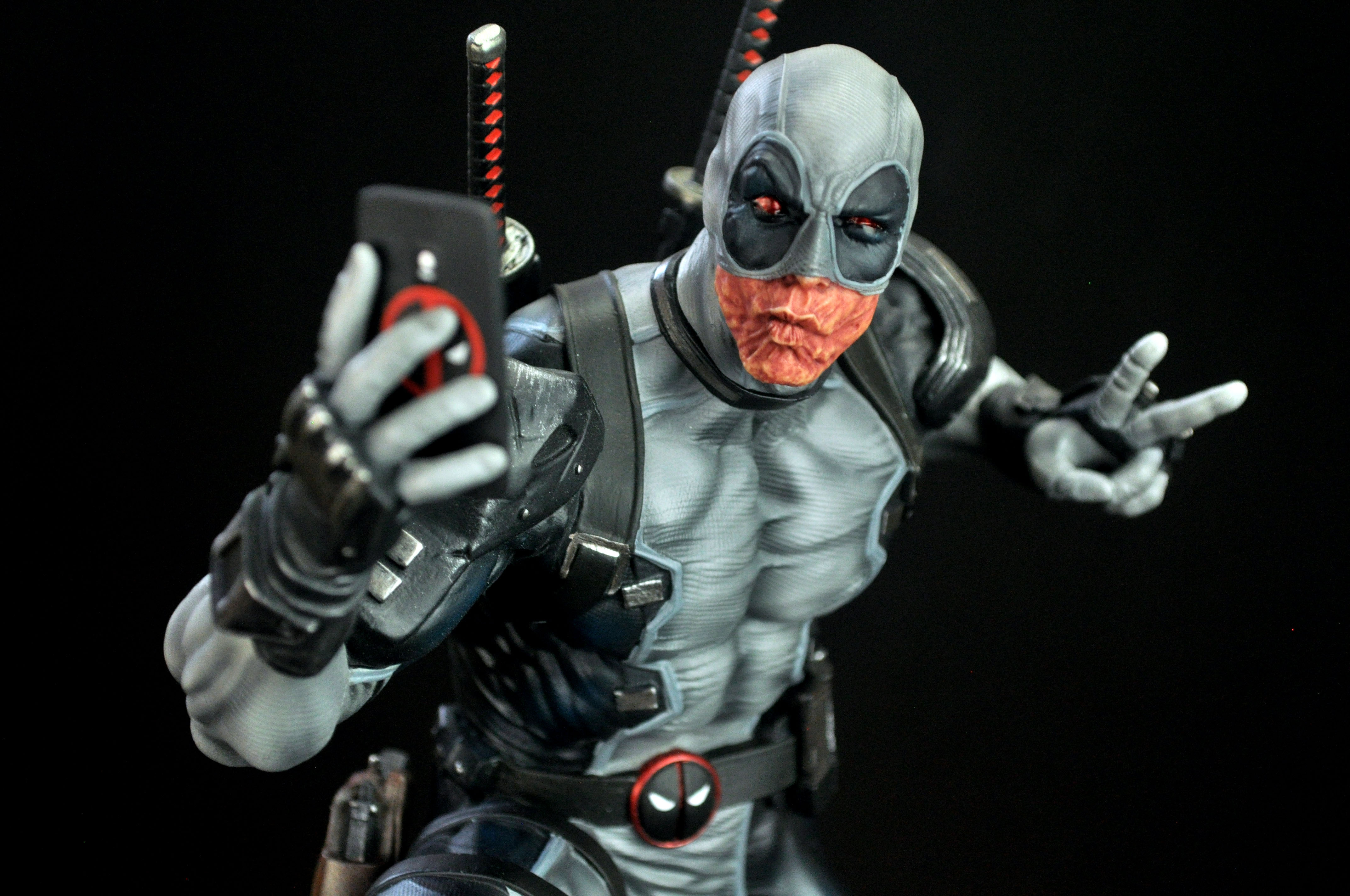 Semic Studio PrototypeZ : Deadpool 1/6 X-Force Version Graydeadpool5