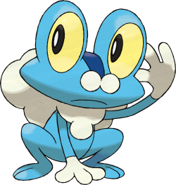 Renders Pokemon X e Y Froakie