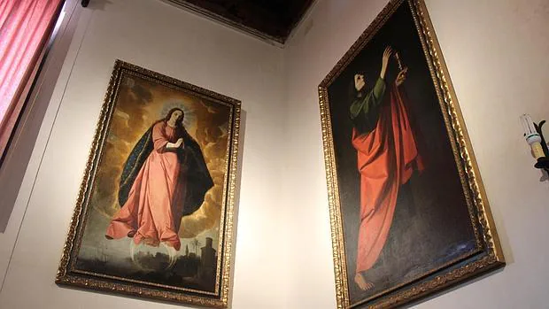 Una pequeña parroquia de Marchena tiene nueve cuadros de Zurbarán en su sacristía Marchena-zurbaran--620x349