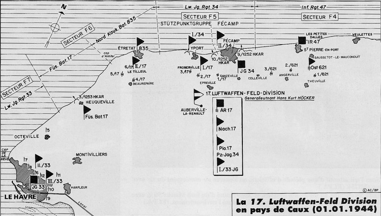 L'agenda de ROMMEL et la 17th field division Carte-17-luft