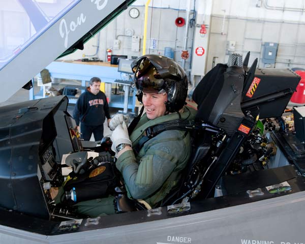 First Marine to pilot of the F35 F09-22917-F35