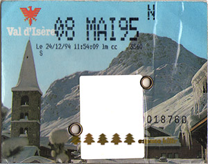 [Val d'Isère]Anciens forfaits Val Forfait1995