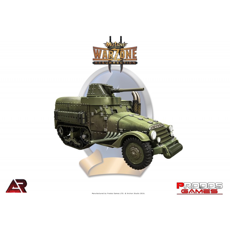 APC EISENKERN dustifié Mule-armoured-carrier