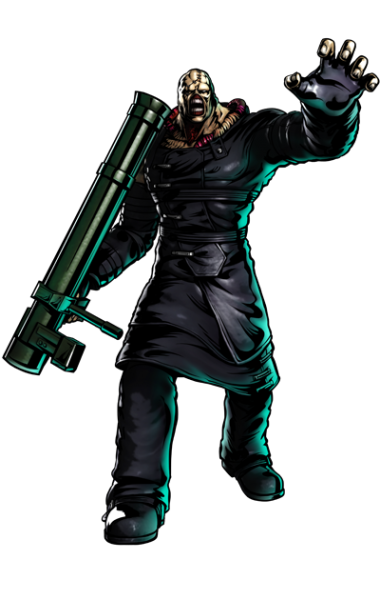 Resident Evil characters in Fighting Games? Nemesis-380x600