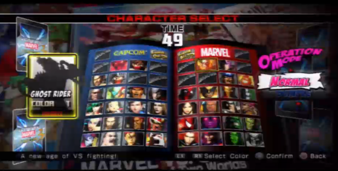 MVC3- Its Mahvel Baby! - Page 11 Selectscreen