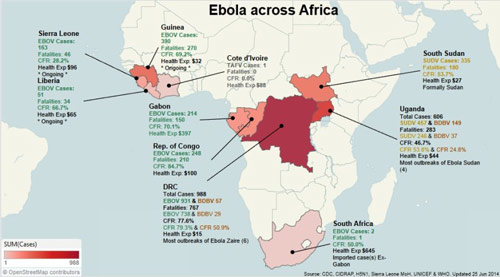 EBOLA THREAD: Please copy your "General Discussion" postings here too Ebola-across-africa-small