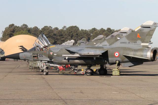 dernieres sorties du mirage f1 dans l armee de l air  Cicioy