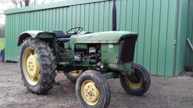 Restauration john deere 510 20llq2