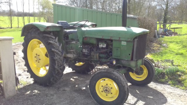 Restauration john deere 510 04wsgv