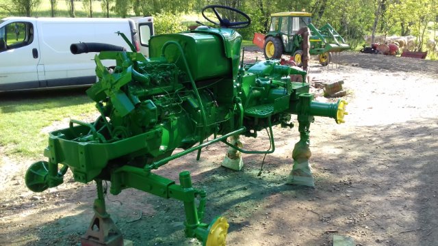 Restauration john deere 510 22ndsd