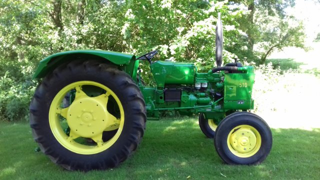 Restauration john deere 510 285nlt