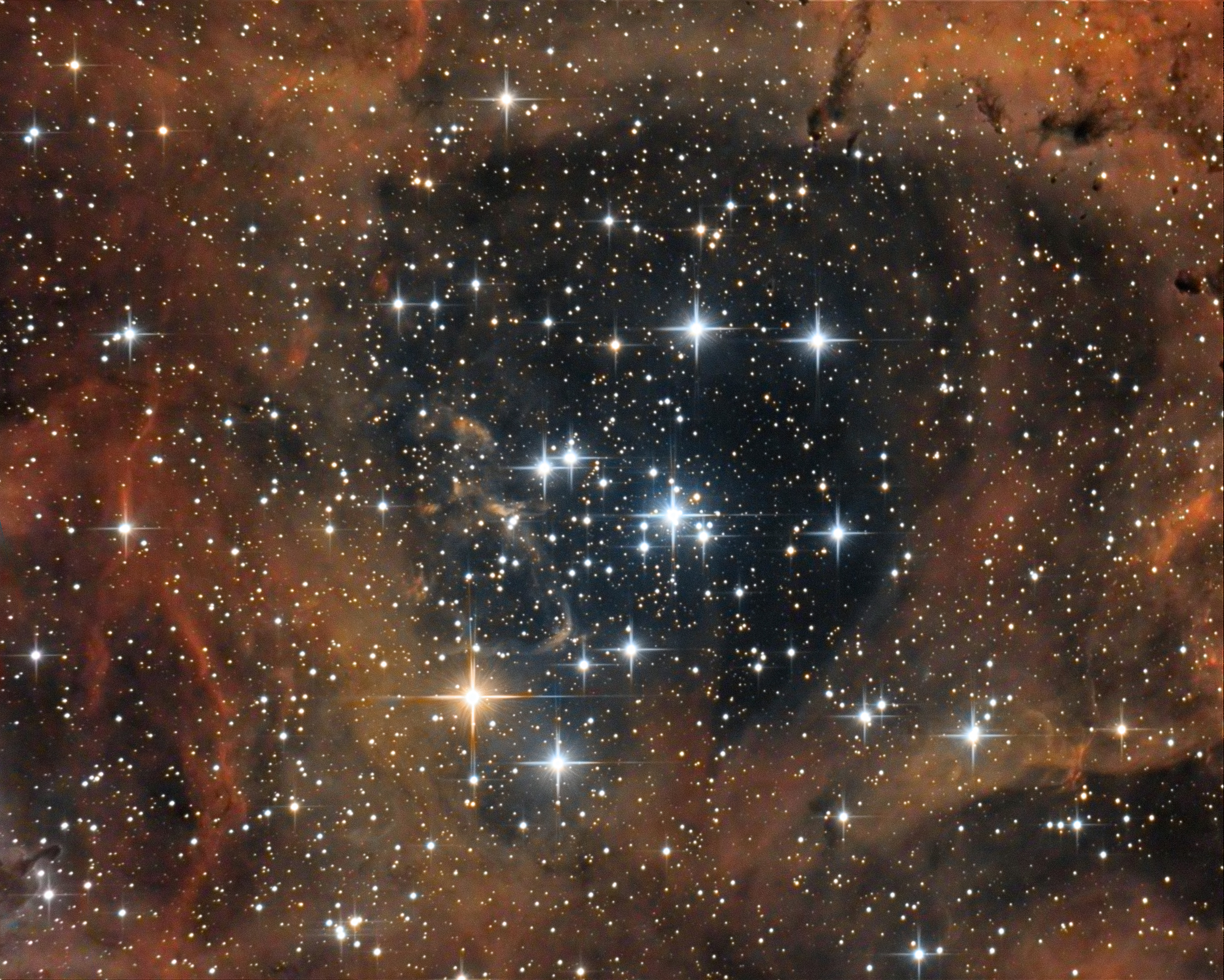 Le plus facile, un bout de NGC2244 Ngc2244_2016