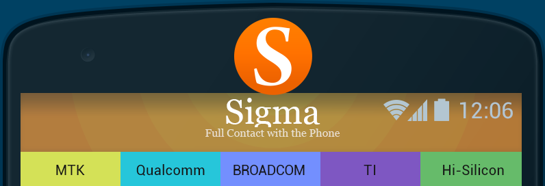 Sigma Software v1.24.03 is out! Dozens of new MTK models are added! Header